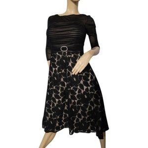 Melrose Black Lace Dress